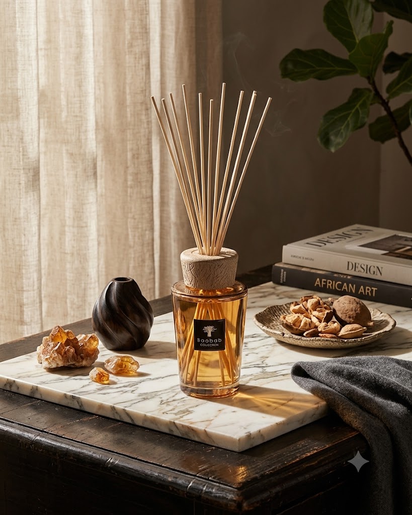 Customer enjoying Eenetyc home fragrance